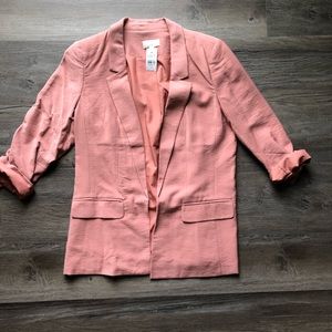 Loft roll sleeve blazer